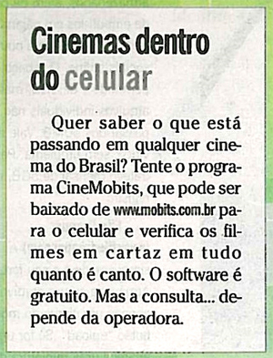 CineMobits na Mídia